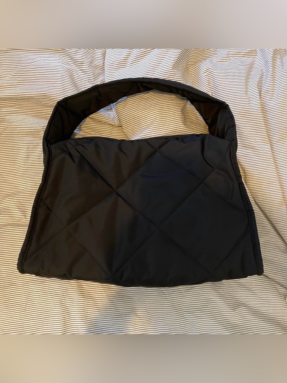 Quilted Black Shoulder Bag